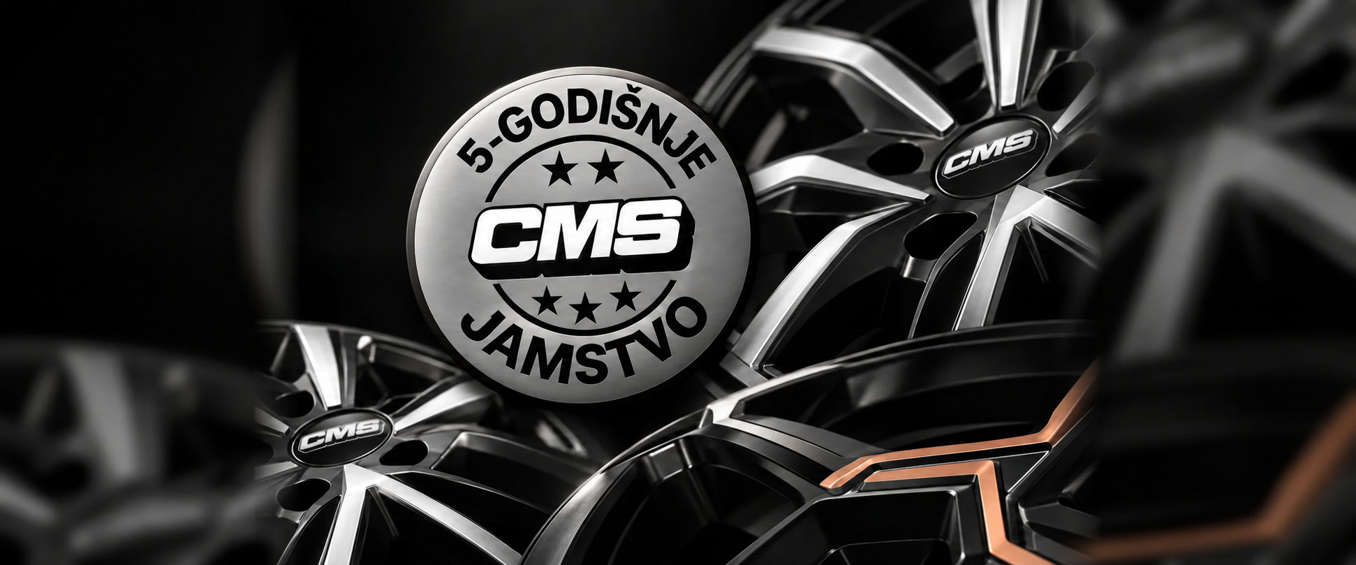 CMS 5-godišnje jamstvo za aluminijske naplatke